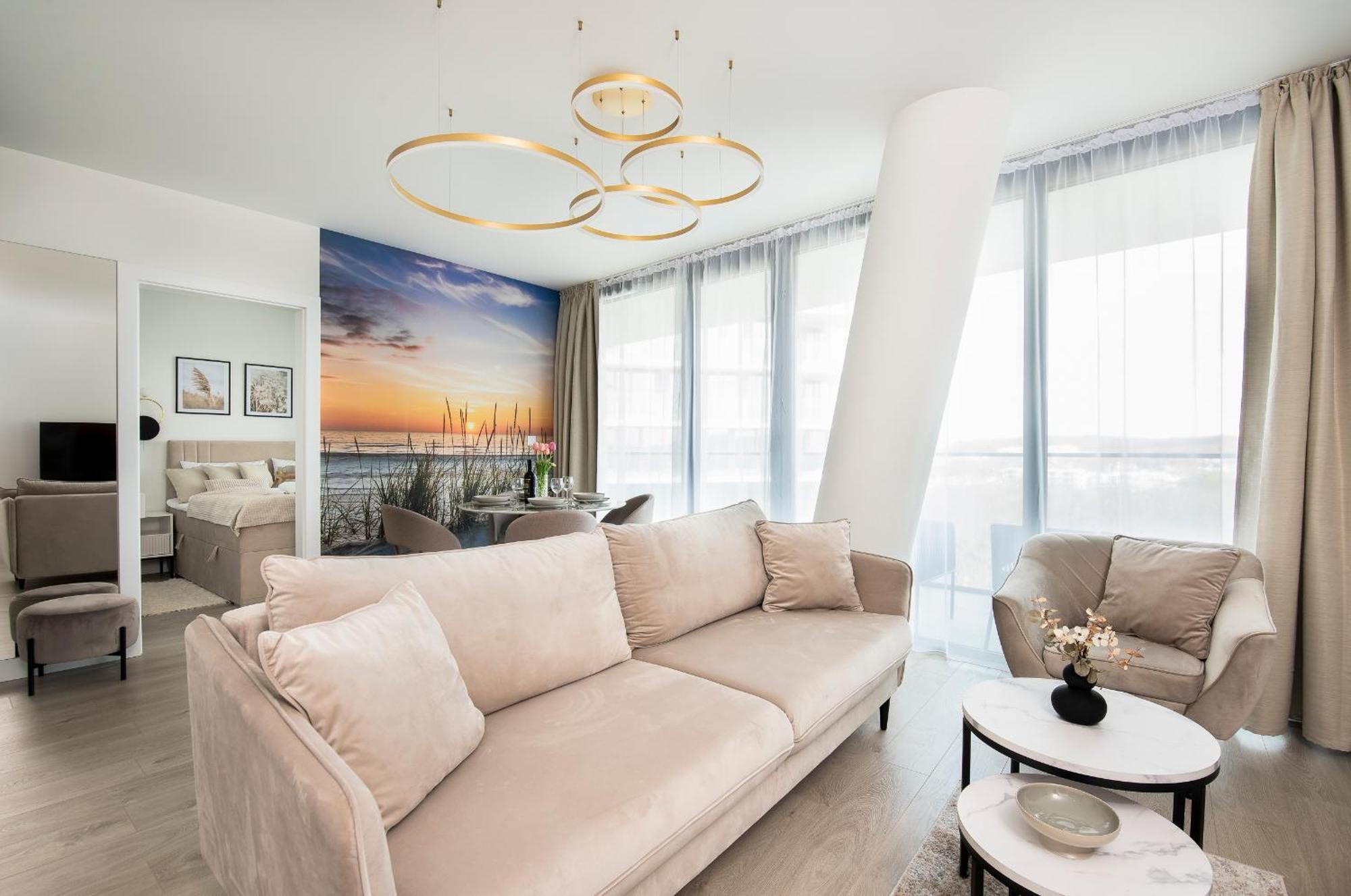 Wave Panorama 8Th Floor Sea View Apartman Międzyzdroje Kültér fotó