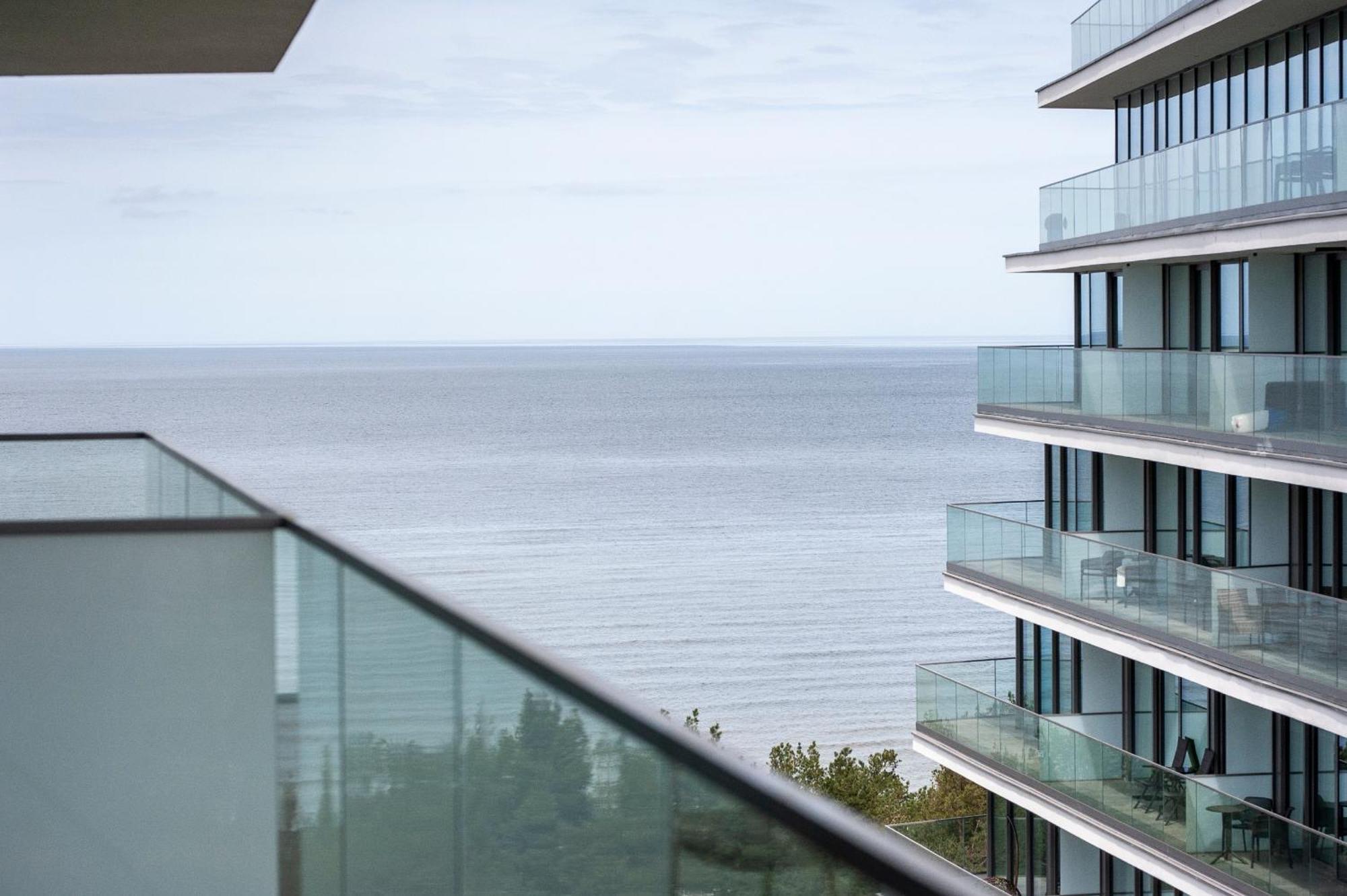 Wave Panorama 8Th Floor Sea View Apartman Międzyzdroje Kültér fotó